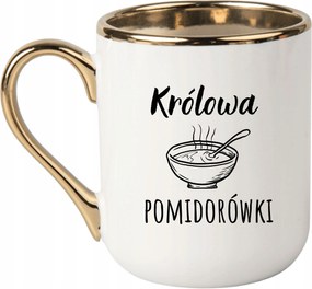 Bögre Fehér Arany Ajándék Vicces Anyák Napja Paradicsom Királynő