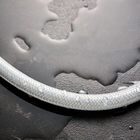 Hansgrohe Designflex, textil zuhanycső 1250 mm, fehér matt, HAN-28220700