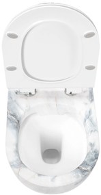 WC csésze Rea Carlos Slim Granit Matt