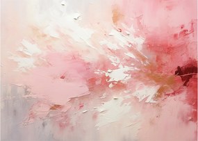 Kép - Rózsaszín absztrakt (70x50 cm)