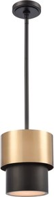 COSMOLIGHT P01777BR COBURG Glamour Függesztett Lámpa Sárgaréz E14 IP20