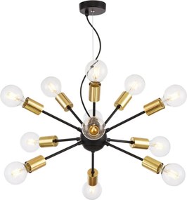Maytoni JACKSON T546PL-12B Függőlámpa 12xE27/7W IP20