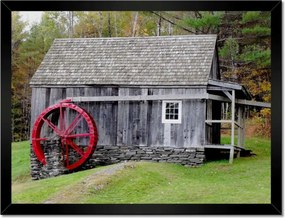 Poszterek keretben 40x30 Vízimalom