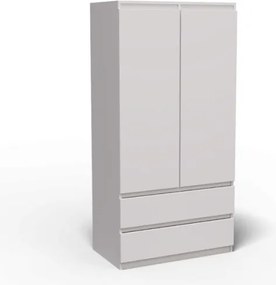 Washington Gardróbszekrény Fehér 90 cm