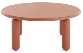 Asztal UNDIQUE MAS h.30 cm, többféle változat - Kartell szín: narancs