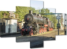 Festmények 100x70 Gőzmozdony Ty1-76