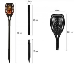 VOLTRONIC® Napelemes világítás 2 db 33 LED