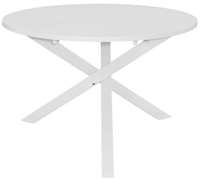 Fehér MDF étkezőasztal 120 x 75 cm