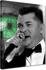 Vászonkép 30x40 Zöld szemek Zenek