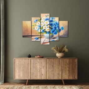 Festett kép egy váza virágról (150x105 cm)