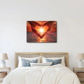 Kép - Nap a szívben (70x50 cm)