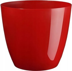 Parkside Virágtartó fedő Ella fényes piros 13cm (62/DO-1)