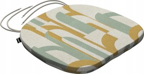 Bartek székpárna 40x37 menta-sárga