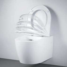 GROHE 103848SH00 - Felfüggesztett WC START ROUND CERAMIC 368 × 543 mm tartós fehér