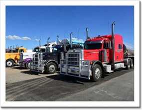 Poszterek keretben 40x30 Amerikai teherautók