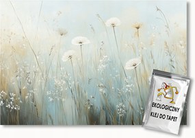 Fotótapéta Flizelina Grafika Természet Rét Mező Kert Virágok 250x175 ragasztó