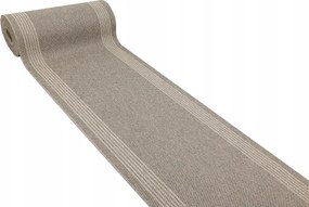 Futószőnyeg Zsinóros Bézs Csúszásgátló 67cm széles Méretre Natura Görkorcsolya