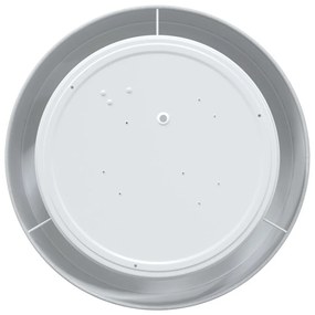 Mennyezeti lámpák Zárható Szürke Ø 30 cm Szövet E27