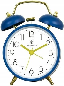 Kvarc ébresztőóra Perfect 09504 Óra Alarm Gong áramló mechanizmus