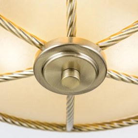 Orion - MAURO mennyezeti lámpa 3xE27/60W/230V, Ø 42 cm, bronz