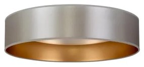 Duolla - LED Mennyezeti lámpa ROLLER LED/24W/230V átm. 45 cm ezüst/arany