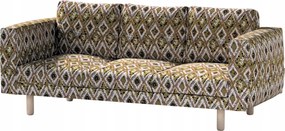 Norsborg 3 személyes kanapé huzat Ikea narancssárga