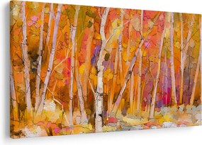 Kép - őszi erdő (90x60 cm)
