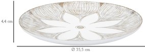Dekor tálca polirezin atén ø 35,5x4,4cm