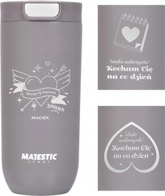 Thermo bögre gravírozással személyre szabott ajándék nőnapra neki