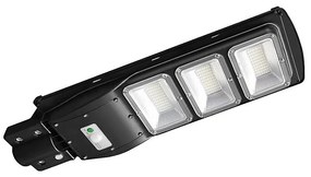 V-Tac LED állítható fényerejű napelemes utcai lámpa LED/12W/3,2V 6000K IP65 10000 mAh  VT2259