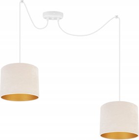 Mennyezeti Lámpa Lógó Csillár Elegáns Pók Arany Lámpabúra Velúr