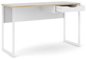 Felix Light íróasztal 130, fehér matt / fehér