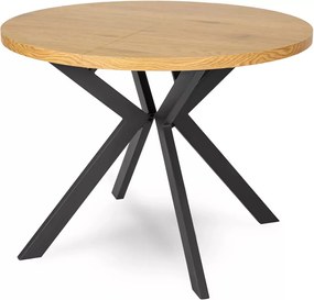 Bővíthető Étkezőasztal Aranytölgy Színben. LUKAS 100-250 cm Belföldi Raktárról