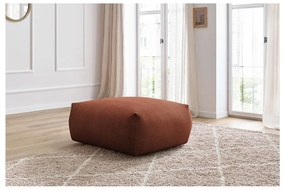 Téglavörös kordbársony lábtartó Voltaire – Bobochic Paris