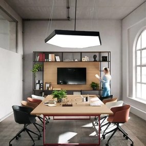 LED Csillár zsinóron LED/100W/230V 4000K átm. 100 cm