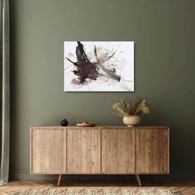 Egy absztrakt festmény képe (üvegen) (70x50 cm)