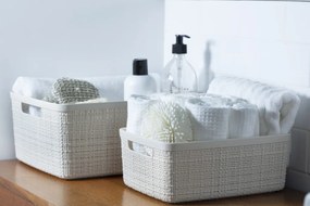 Curver Jute M doboz 12L bézs