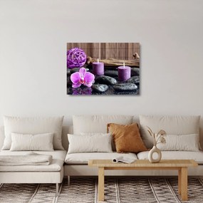 Kép - Relaxáció (üvegen) (70x50 cm)
