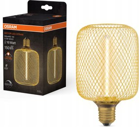 Ledvance szalma Led mennyezeti lámpa E27 Négyzet, állítható meleg fehér