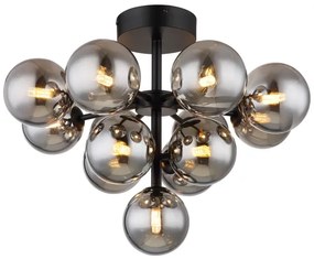 Globo 56143-13D - Felületre szerelhető csillár GRAPPY 13xG9/5W/230V átm. 56 cm fekete