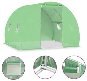 melegház 6 m² 3 x 2 x 2 m