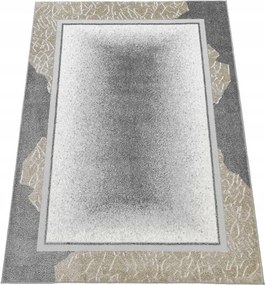 Szőnyeg 120x180 Modern Szürke Bézs Hálószoba Nappali Divat