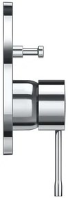 zuhany Ă©s fĂŒrdĆ csaptelep GROHE Essence New vakolat alatti rĂ©sz nĂ©lkĂŒl krĂłm 24167001