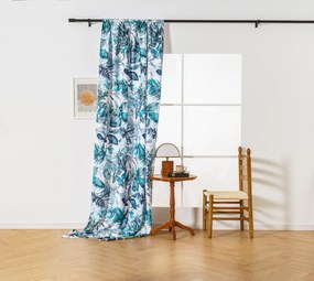 CORTINA mintás dizájnfüggöny 140x270 cm Felfüggesztés: Hullámos sínszalag