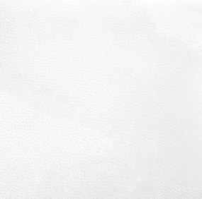 fehér műbőr ágykeret 200x200 cm