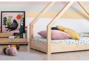 Luna Drom borovi fenyő házikó ágy, 90 x 200 cm - Adeko