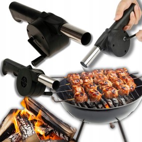 Kézi Fúvó A Grill Begyújtásához Kályha Tűzrakóhely Kandalló Hajtókar Erős