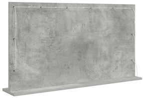pipere tükör Beton szürke 100 x 55 x 18 cm Tükör Pipere tükör