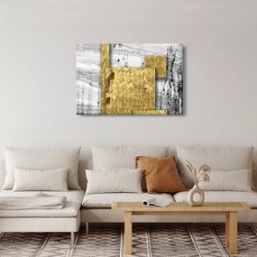 Kép - Arany négyzetek N⁰1 (90x60 cm)