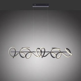 Leuchten Direkt 19033-18 - LED Szabályozható csillár zsinóron CURLS 4xLED/10,2W/230V